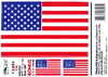 Aufkleber American Flag